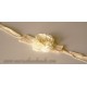 Νυφικό βραχιόλι - κορσάζ 3102 ειδική παραγγελία για τη Χρύσα Τ. από M.aria's Χειροποίητες υφασμάτινες νυφικές ανθοδέσμες